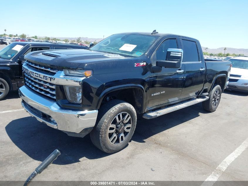 2021 Chevrolet Silverado K3500 Ltz VIN: 1GC4YUEY5MF208412 Lot: 39801471