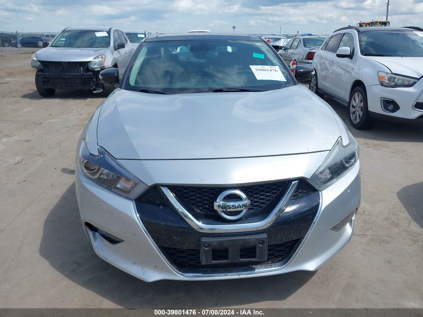 1N4AA6AP0JC404924 2018 Nissan Maxima 3.5 Platinum