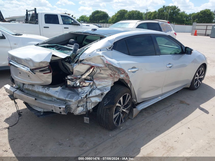 VIN 1N4AA6AP0JC404924 2018 NISSAN MAXIMA 3.5 PLATINUM