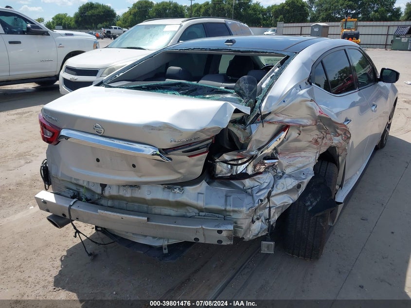 1N4AA6AP0JC404924 2018 Nissan Maxima 3.5 Platinum