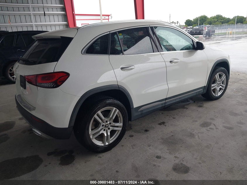 2021 Mercedes-Benz Gla 250 VIN: W1N4N4GB0MJ119662 Lot: 39801483