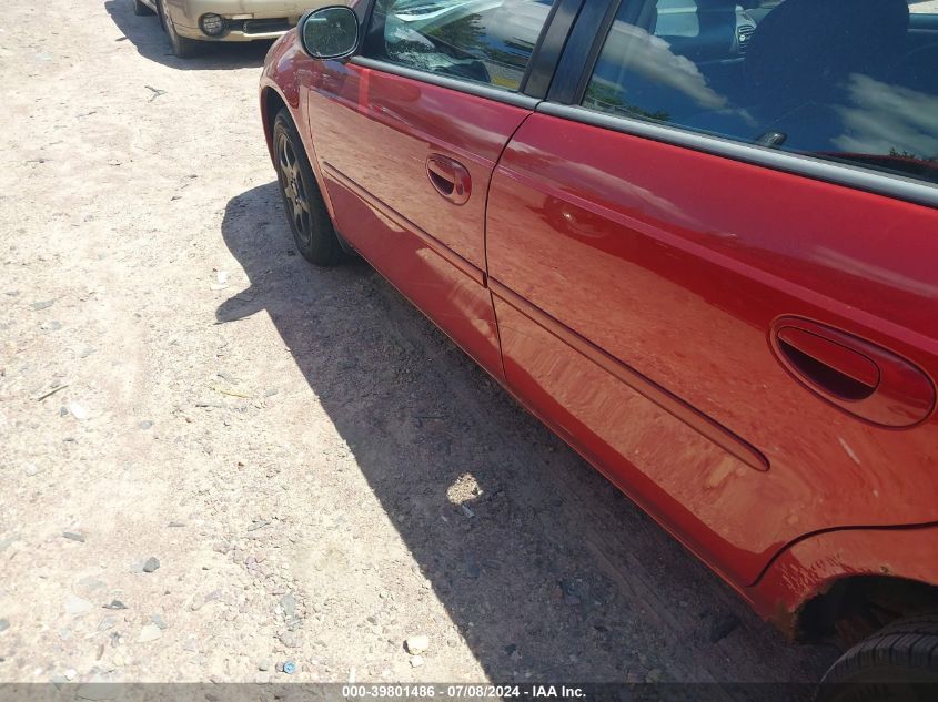 2003 Dodge Neon Sxt VIN: 1B3ES56C33D221038 Lot: 39801486