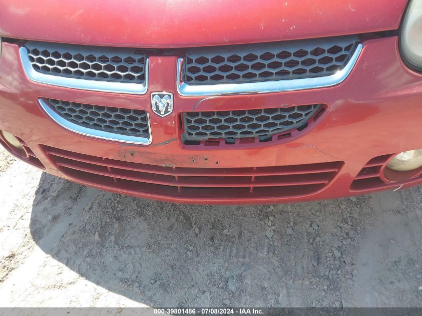 2003 Dodge Neon Sxt VIN: 1B3ES56C33D221038 Lot: 39801486