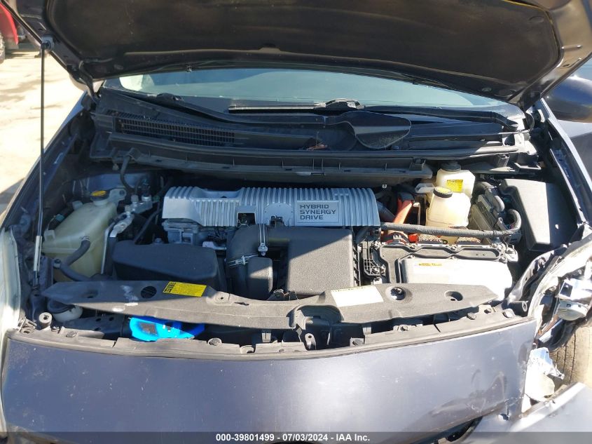 2012 Toyota Prius Three VIN: JTDKN3DU4C1556111 Lot: 39801499