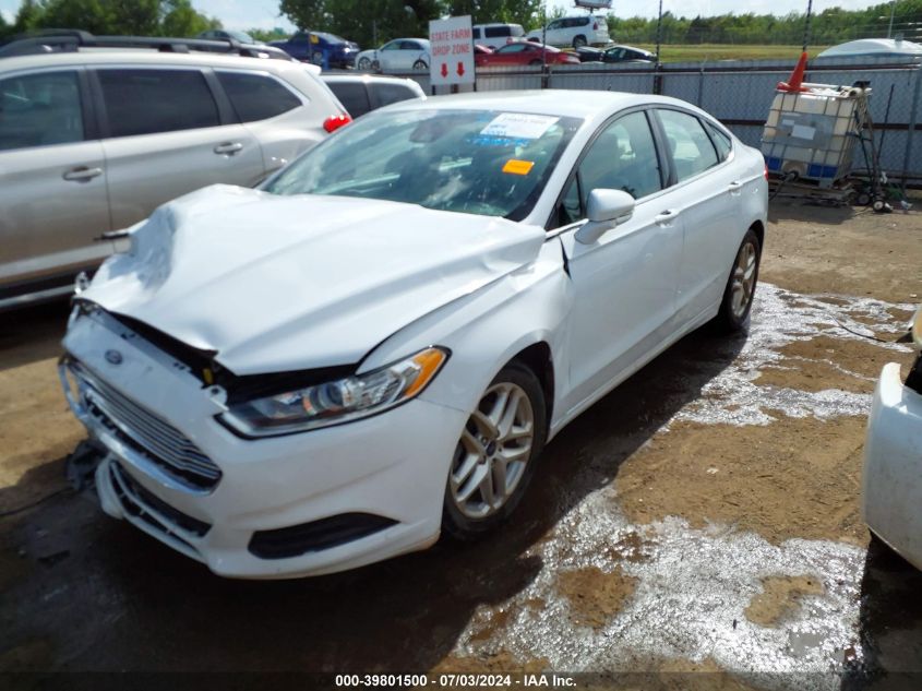 2016 Ford Fusion Se VIN: 3FA6P0HD4GR268935 Lot: 39801500