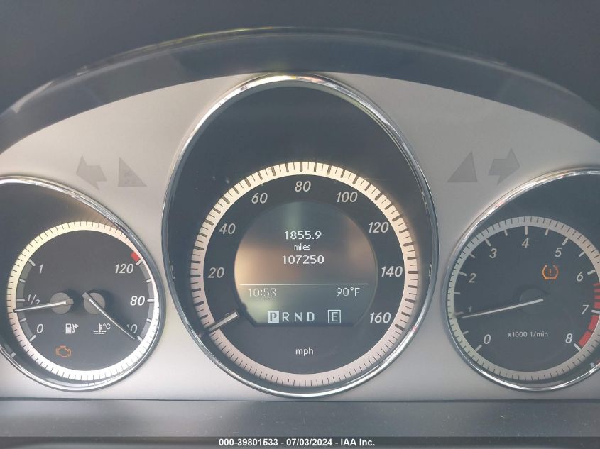 2011 Mercedes-Benz C 300 Luxury/Sport VIN: WDDGF5EB7BA417459 Lot: 39801533