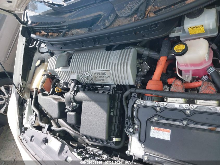 2013 Toyota Prius Two VIN: JTDKN3DU8D5568191 Lot: 39801545