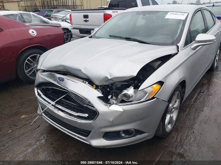 2016 Ford Fusion Se VIN: 3FA6P0H98GR155209 Lot: 39801546