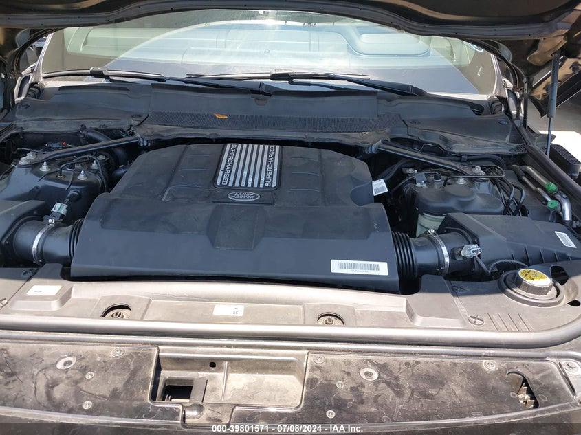 VIN SALGS2RE9JA395125 2018 LAND ROVER RANGE ROVER 5.0L V8 SUPERCHARGED