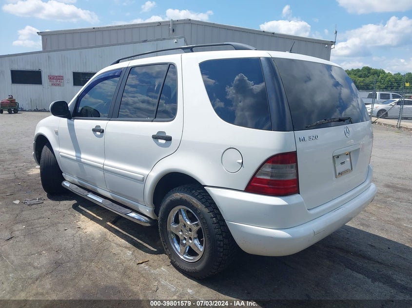 2001 Mercedes-Benz Ml 320 VIN: 4JGAB54E31A224274 Lot: 39801579