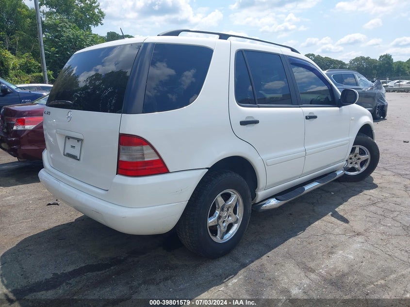 2001 Mercedes-Benz Ml 320 VIN: 4JGAB54E31A224274 Lot: 39801579