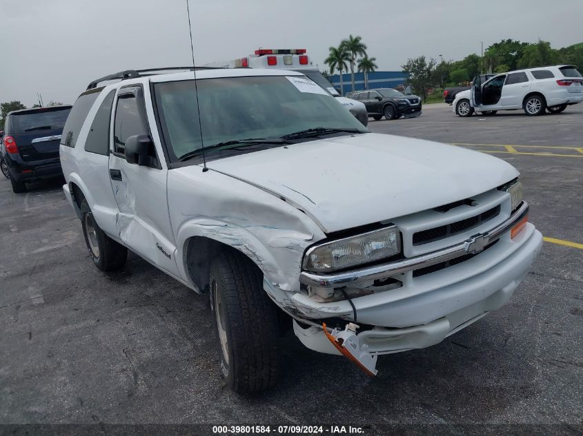 2003 Chevrolet Blazer Ls VIN: 1GNCS18X33K152868 Lot: 39801584