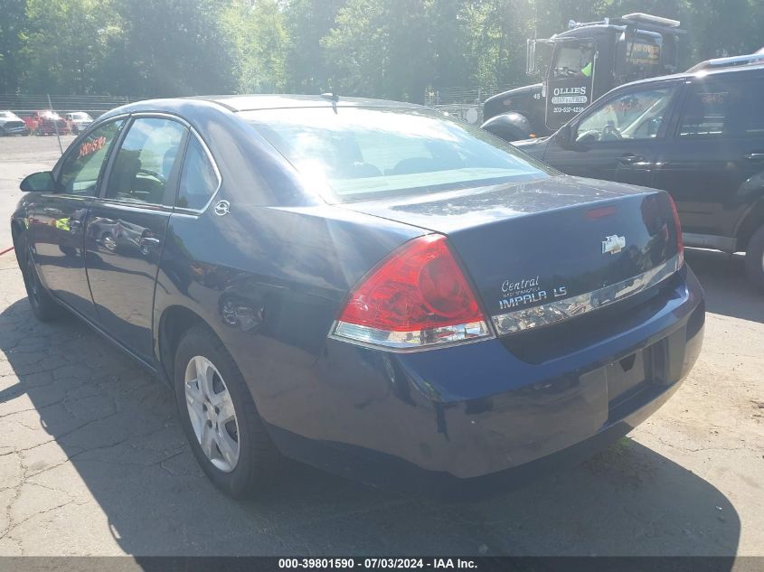 2G1WB58N181333608 | 2008 CHEVROLET IMPALA