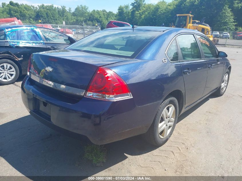 2G1WB58N181333608 | 2008 CHEVROLET IMPALA