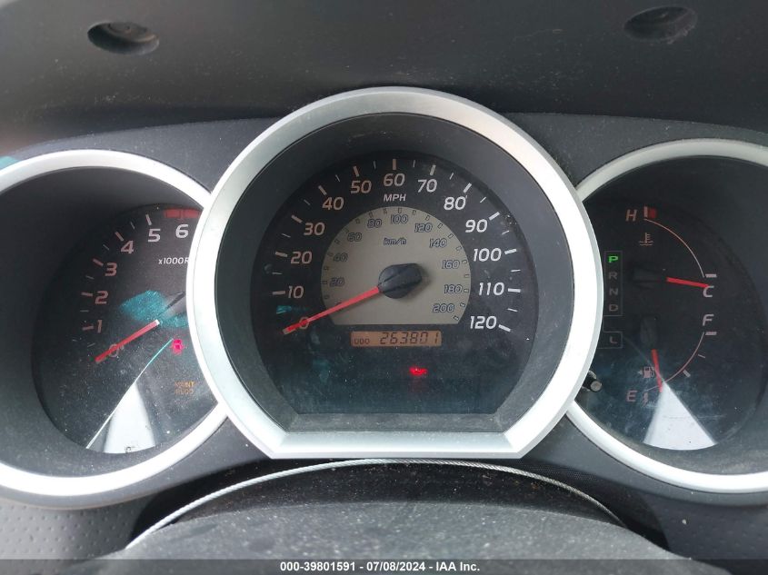 2010 Toyota Tacoma Prerunner V6 VIN: 5TEKU4HN1AZ681792 Lot: 39801591