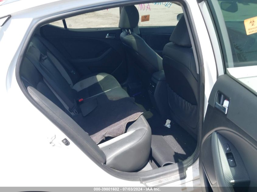 2012 Kia Optima Sx VIN: 5XXGR4A60CG052083 Lot: 39801602