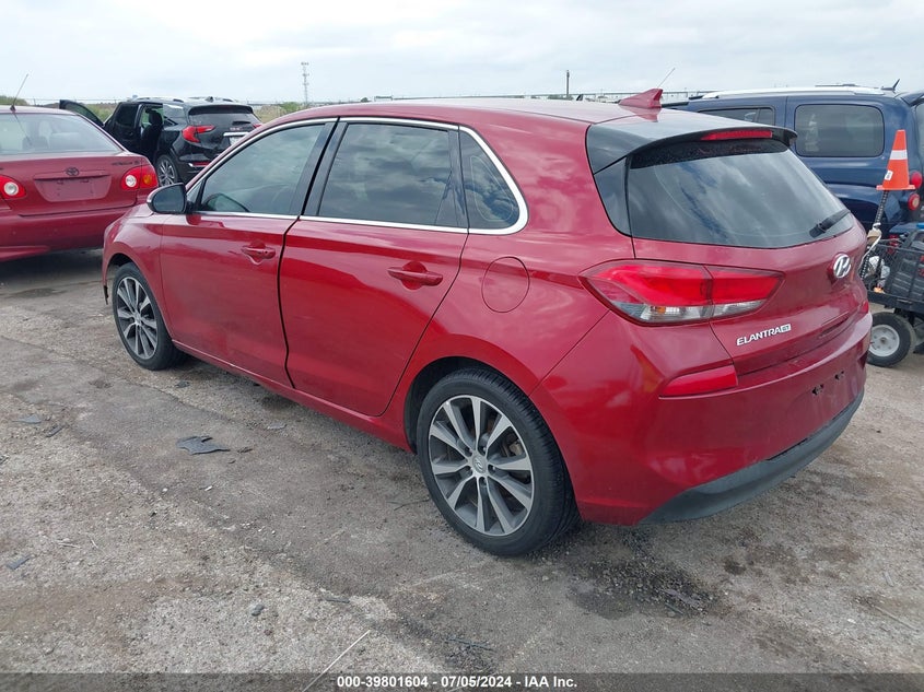 VIN KMHH35LE1JU014364 2018 HYUNDAI ELANTRA GT
