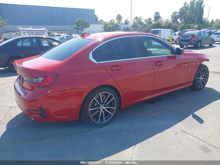 2019 BMW 330I VIN: WBA5R1C58KAK12096 Lot: 39801617