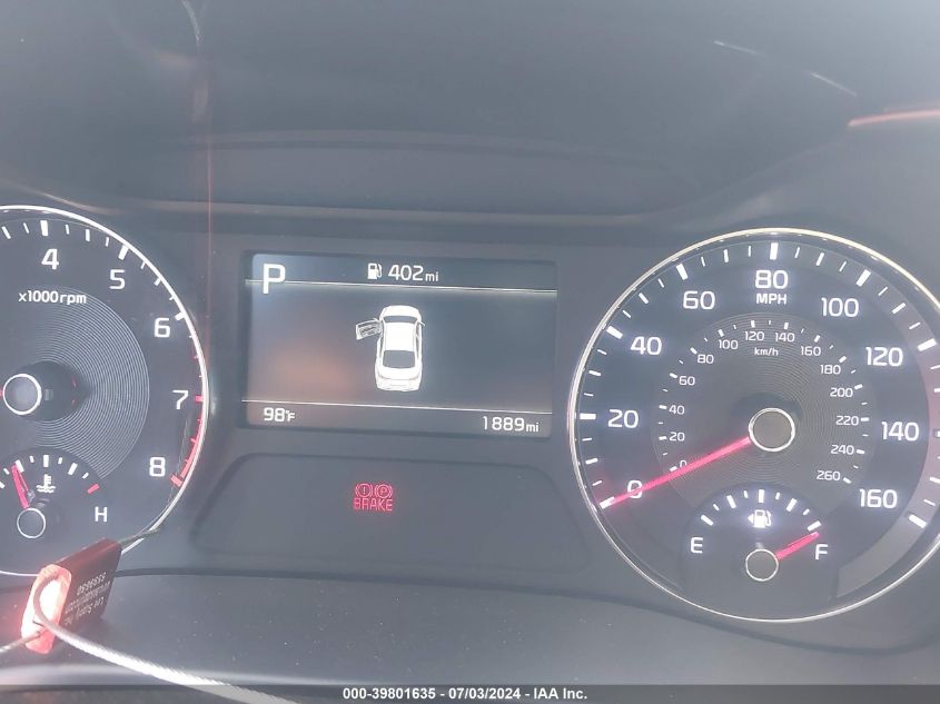 2024 Kia Forte Lxs VIN: 3KPF24AD4RE767979 Lot: 39801635