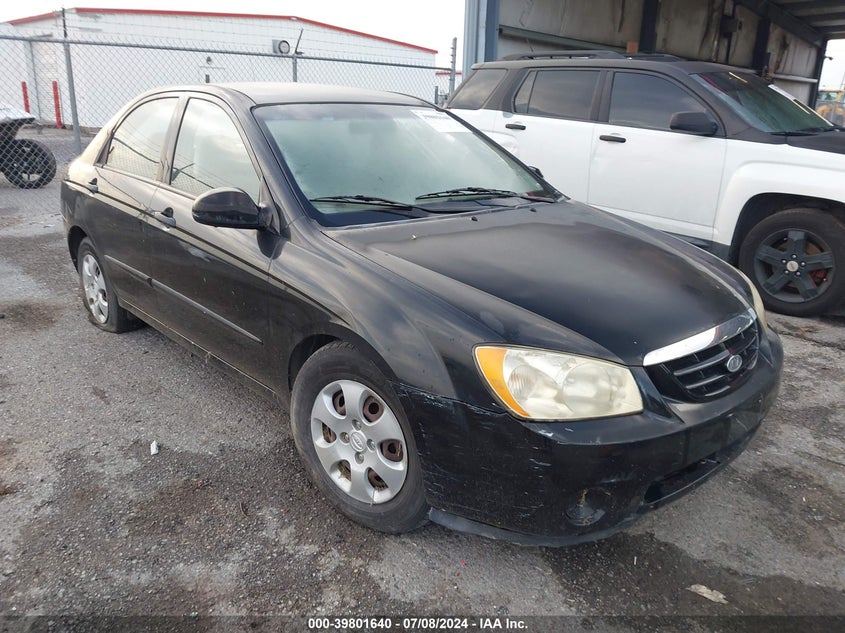 2006 Kia Spectra Ex/Lx/Sx VIN: KNAFE121665241982 Lot: 39801640
