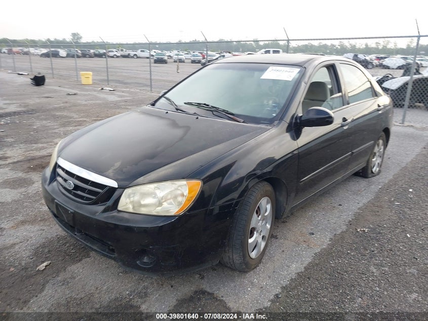 2006 Kia Spectra Ex/Lx/Sx VIN: KNAFE121665241982 Lot: 39801640