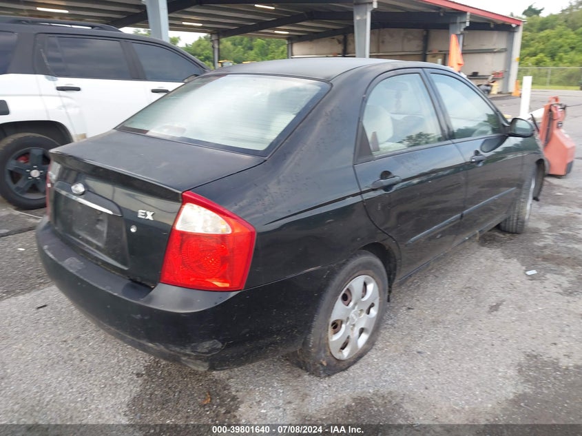 2006 Kia Spectra Ex/Lx/Sx VIN: KNAFE121665241982 Lot: 39801640