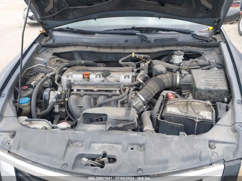 2010 Honda Accord 2.4 Lx VIN: 1HGCP2F38AA011864 Lot: 39801641