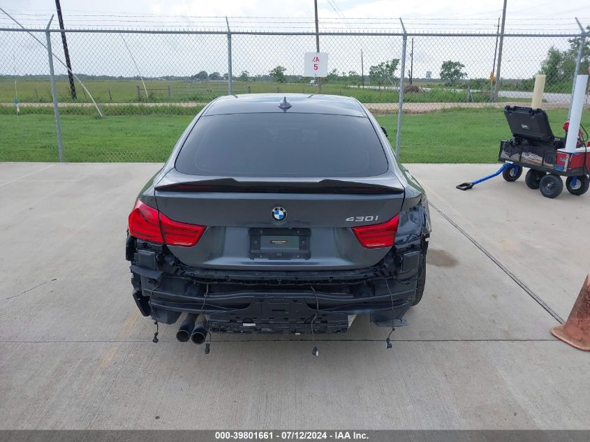 2019 BMW 430I Gran Coupe VIN: WBA4J1C58KBM14790 Lot: 39801661