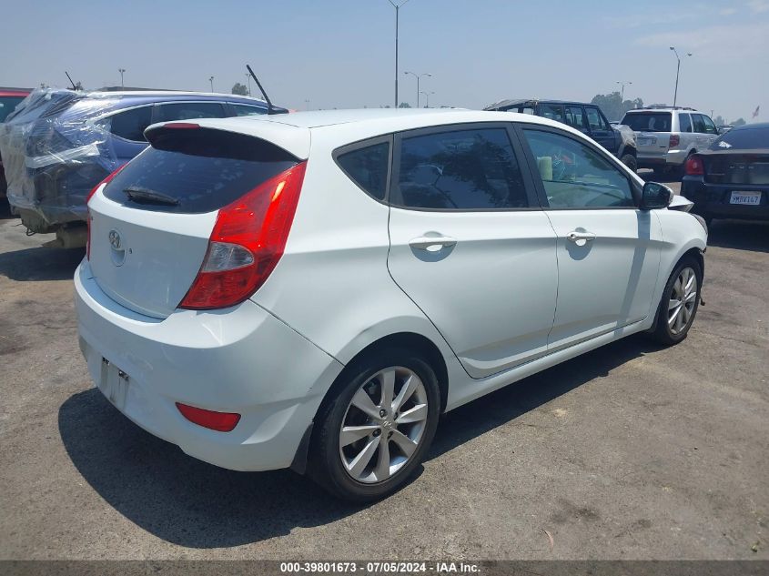 2013 Hyundai Accent Se VIN: KMHCU5AE9DU072544 Lot: 39801673