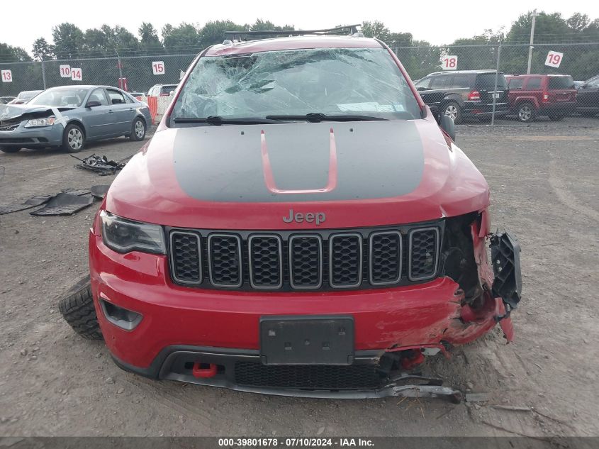 2017 Jeep Grand Cherokee Trailhawk 4X4 VIN: 1C4RJFLG4HC790090 Lot: 39801678