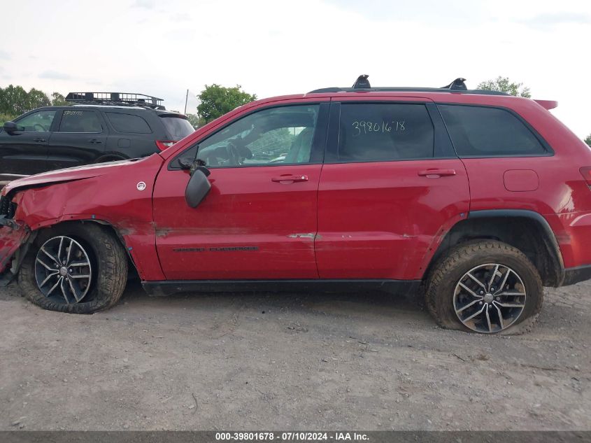 2017 Jeep Grand Cherokee Trailhawk 4X4 VIN: 1C4RJFLG4HC790090 Lot: 39801678