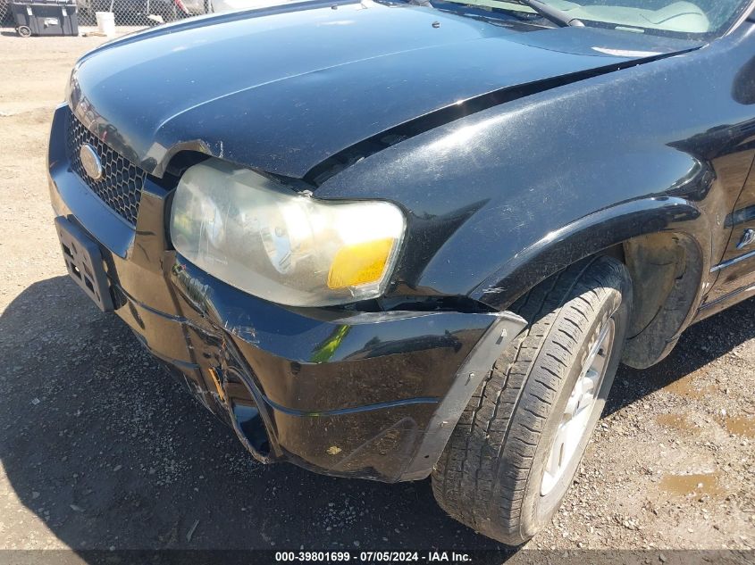 2006 Ford Escape Hybrid VIN: 1FMCU96H36KA20576 Lot: 39801699