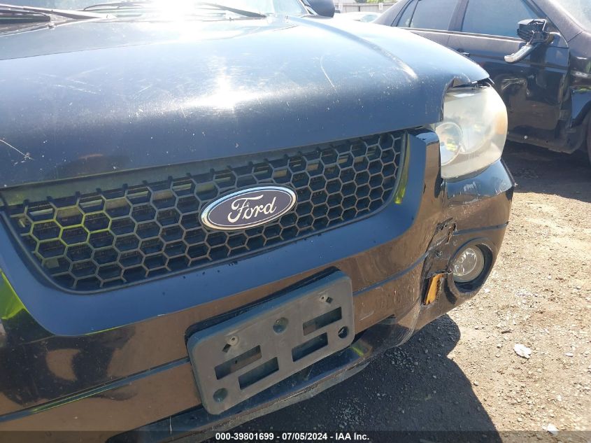 2006 Ford Escape Hybrid VIN: 1FMCU96H36KA20576 Lot: 39801699