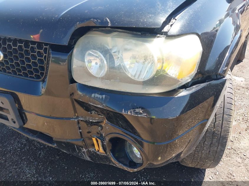 2006 Ford Escape Hybrid VIN: 1FMCU96H36KA20576 Lot: 39801699