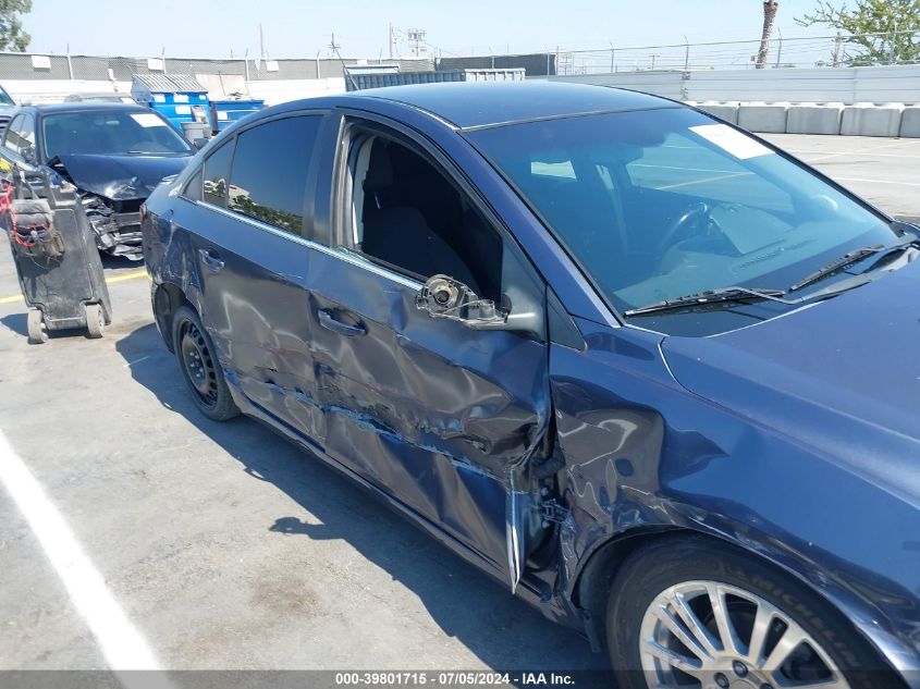 2013 Chevrolet Cruze Eco Auto VIN: 1G1PH5SBXD7249639 Lot: 39801715