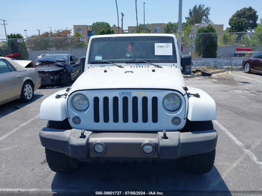 2014 Jeep Wrangler Unlimited Sahara VIN: 1C4BJWEG2EL286065 Lot: 39801727