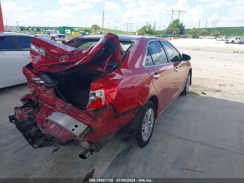 2014 Toyota Camry Le VIN: 4T1BF1FK3EU738795 Lot: 39801730