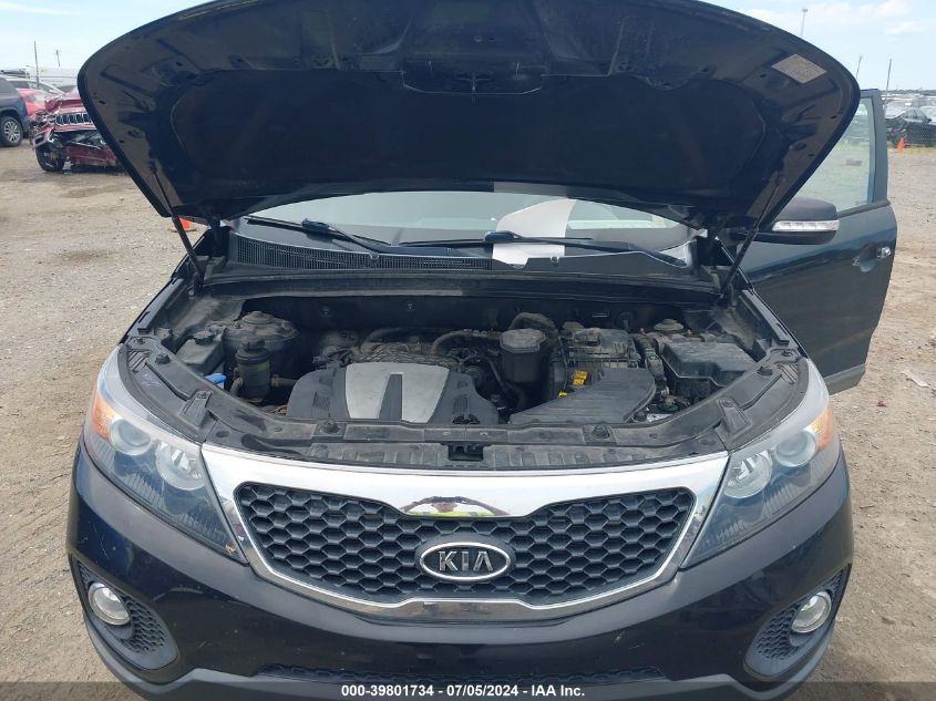 2012 Kia Sorento Ex VIN: 5XYKU4A2XCG299595 Lot: 39801734