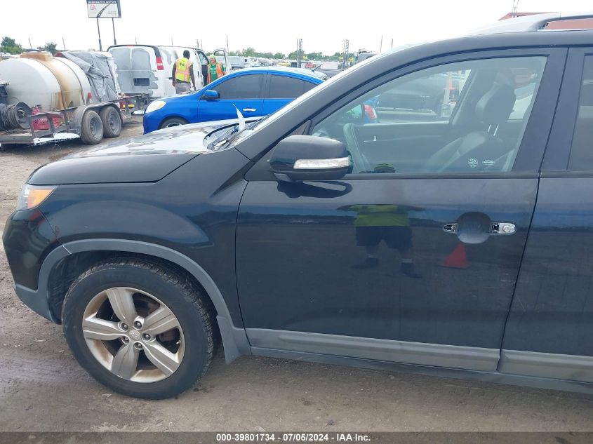 2012 Kia Sorento Ex VIN: 5XYKU4A2XCG299595 Lot: 39801734