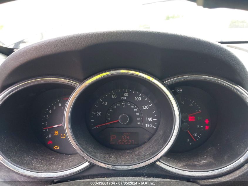 2012 Kia Sorento Ex VIN: 5XYKU4A2XCG299595 Lot: 39801734