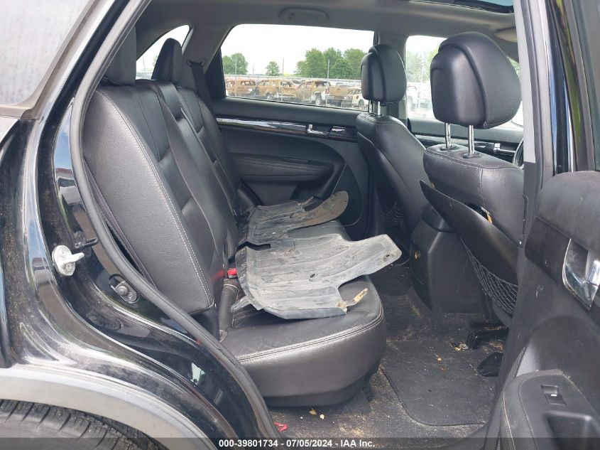 2012 Kia Sorento Ex VIN: 5XYKU4A2XCG299595 Lot: 39801734