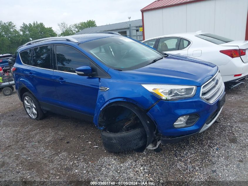 2017 Ford Escape Titanium VIN: 1FMCU9J95HUE75114 Lot: 39801748