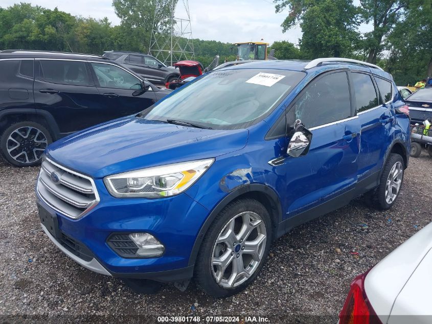 2017 Ford Escape Titanium VIN: 1FMCU9J95HUE75114 Lot: 39801748