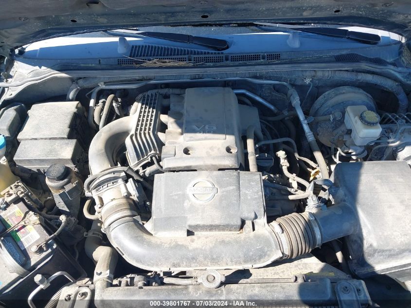 2007 Nissan Xterra S VIN: 5N1AN08W27C522602 Lot: 39801767