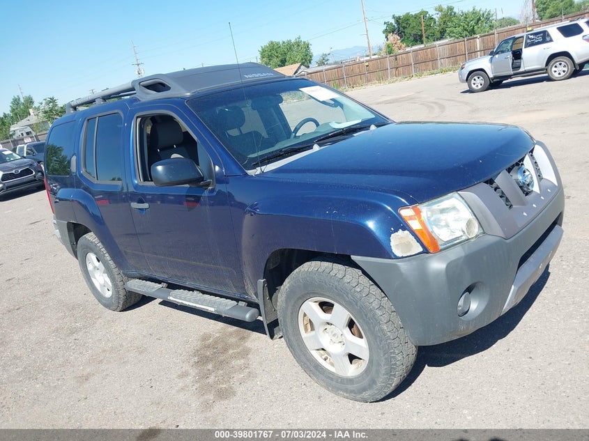 2007 Nissan Xterra S VIN: 5N1AN08W27C522602 Lot: 39801767