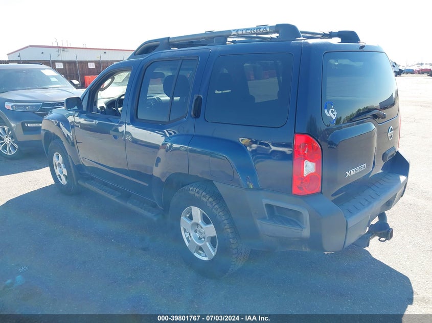 2007 Nissan Xterra S VIN: 5N1AN08W27C522602 Lot: 39801767