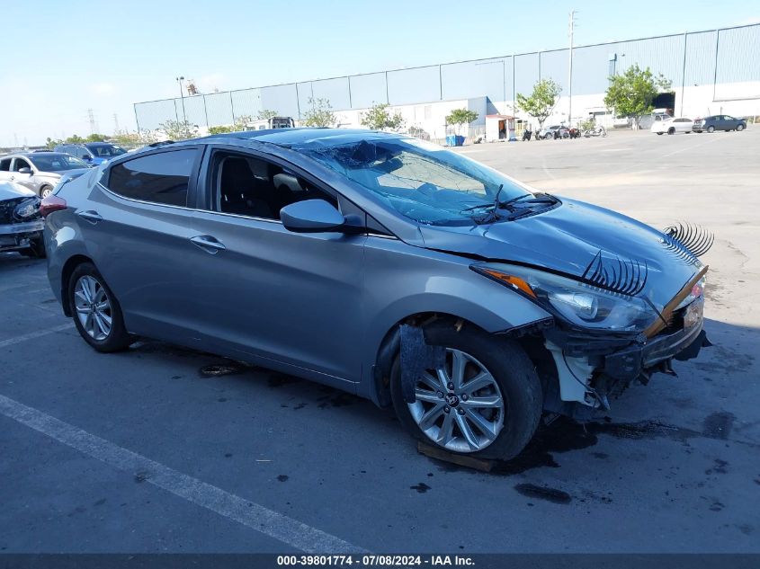 2015 HYUNDAI ELANTRA SE - KMHDH4AE3FU368522