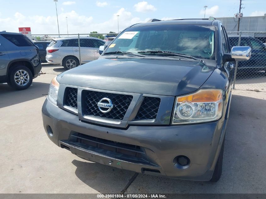 2011 Nissan Armada Sv VIN: 5N1BA0ND3BN610655 Lot: 39801804