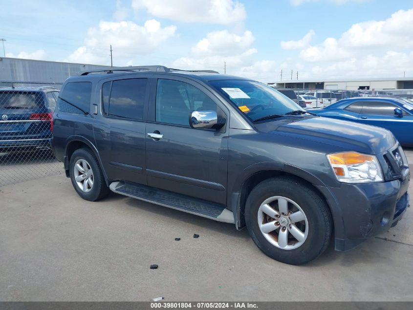 2011 Nissan Armada Sv VIN: 5N1BA0ND3BN610655 Lot: 39801804