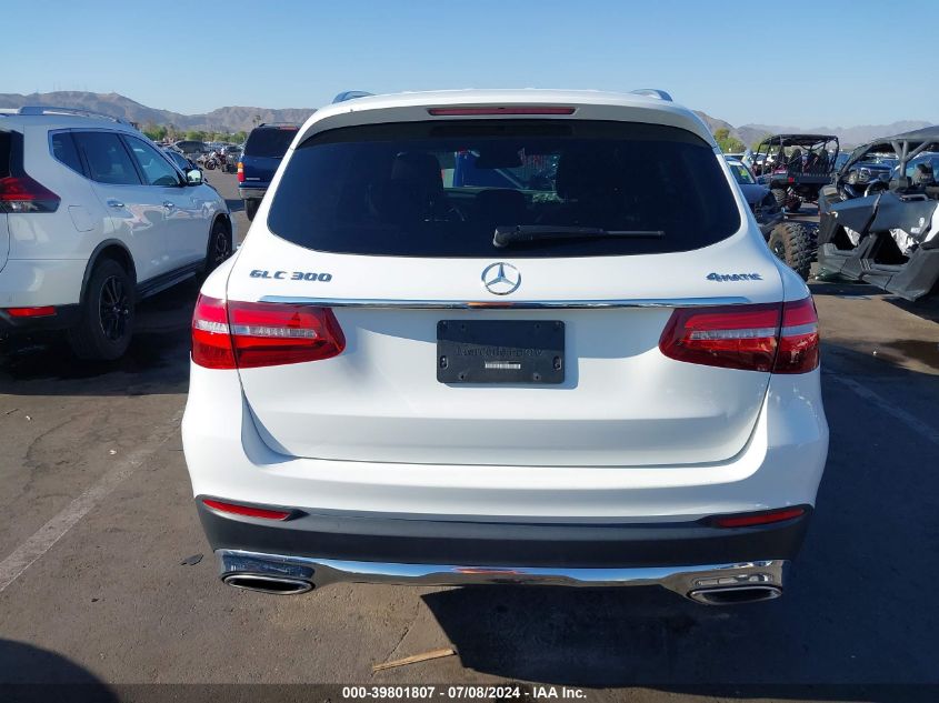 2019 Mercedes-Benz Glc 300 4Matic VIN: WDC0G4KB0KV143581 Lot: 39801807